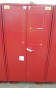2 Door Cabinet - 6ft x 3ft x 1 1/2ft