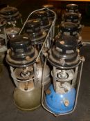 Paraffin / Tilley Lamps x8