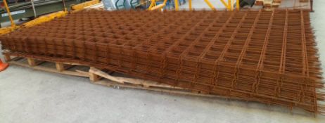 Re-enforced flooring mash panels - approx 30 sheets - 4760 x 2100