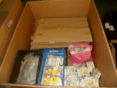 3M Dustmasters, Astroplast dressings, Burnsheilds, Poster board holders, Plasters, Finger