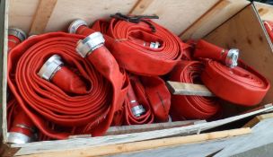 45x 2.5MTR Layflat hose with storz fittings