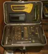 Hand tools in carry box