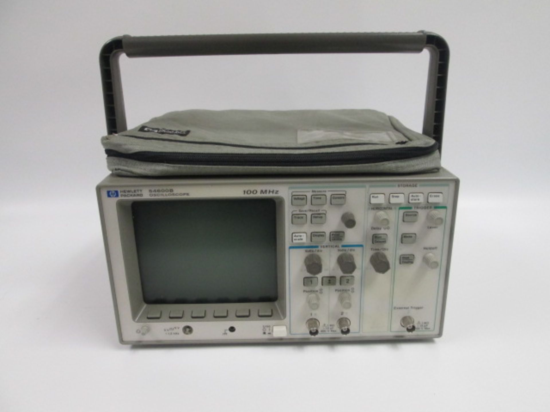 HP OSCILLOSCOPE 54600B 100MHZ SERIAL NUMBER: US37411605 - Image 2 of 5