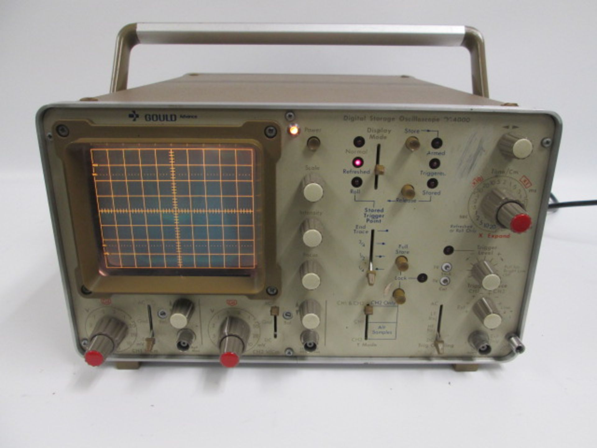 GOULD ADVANCE DIGITAL STORAGE OSCILLOSCOPE OS4000 - Image 4 of 4