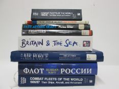 Set of x8 Miscellaneous Military Books