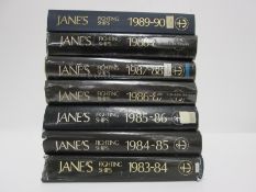 x7 'Jane's fighting Ships' military books