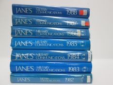 x7 'Jane's Military Communications' military books