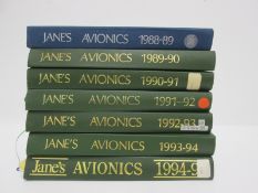 x7 'Jane's Avionics' military books