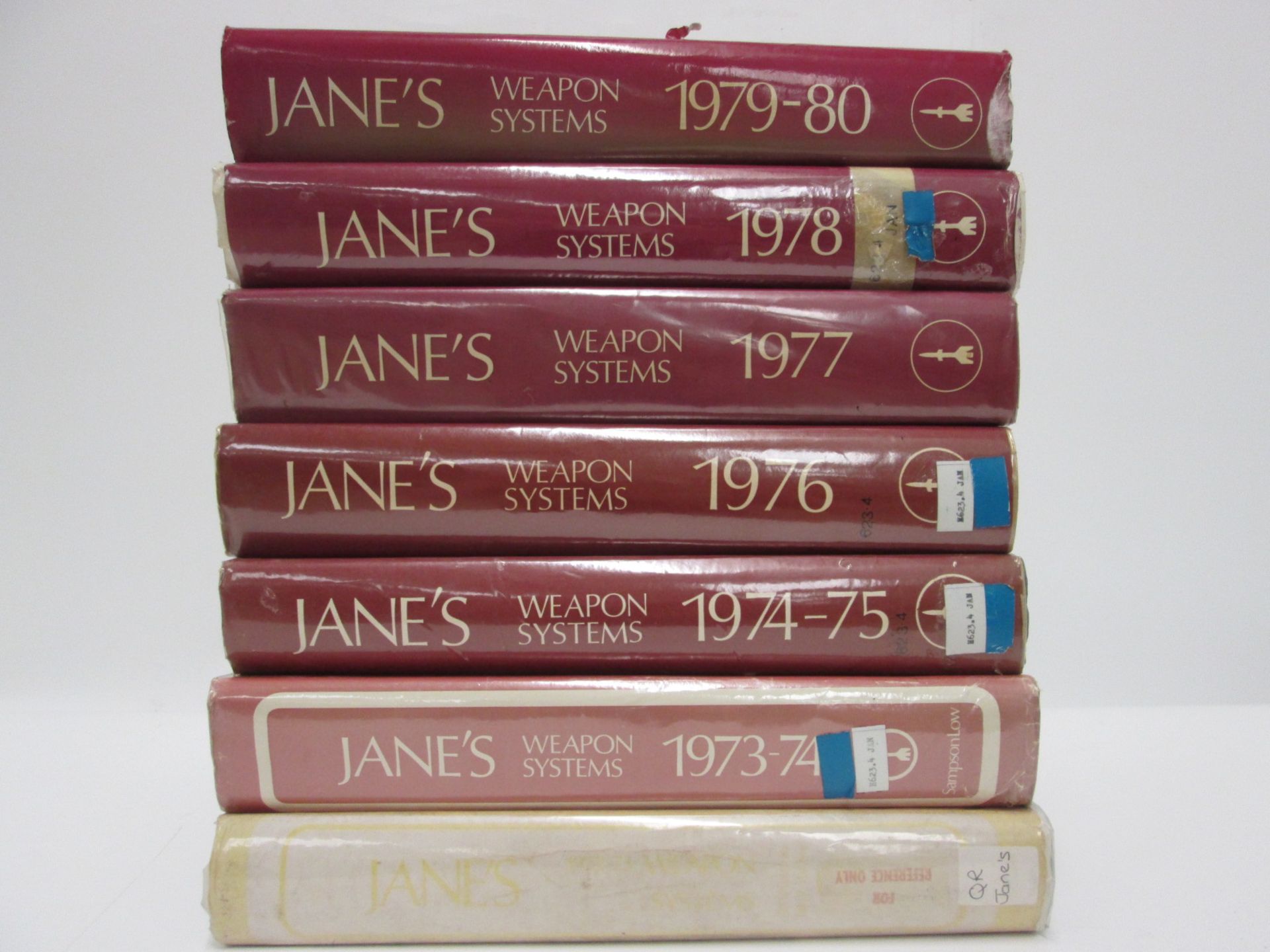 x7 'Jane's Weapon Systems' military books
