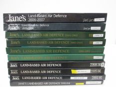 x10 'Jane's Land-based Air Defence' military books
