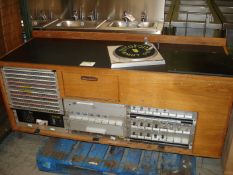 BBC LOCAL RADION MK3 DESK AND TECHNICS SP10 TURNTABLE