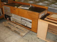 BBC LOCAL RADION MK3 DESK AND TECHNICS SP10 TURNTABLE