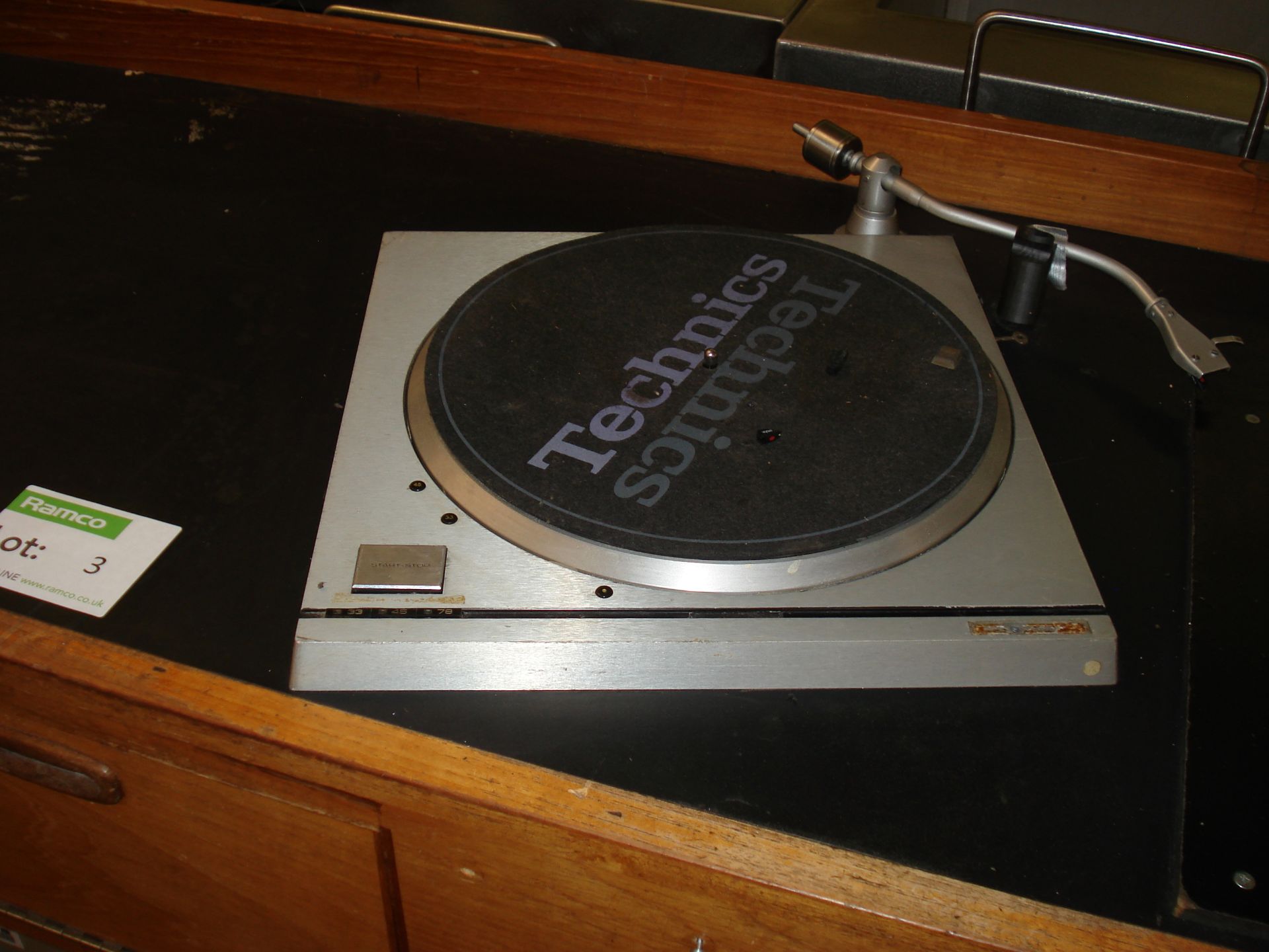 BBC LOCAL RADION MK3 DESK AND TECHNICS SP10 TURNTABLE - Image 8 of 8