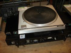 TECHNICS SP10 TURNTABLE WITH SH-10C & PSU WITH SH-10EP CONTROL CENTRE FOR SP-10MK2P