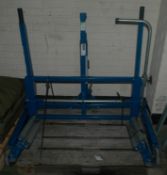 Weber 500kg tyre moving trolley