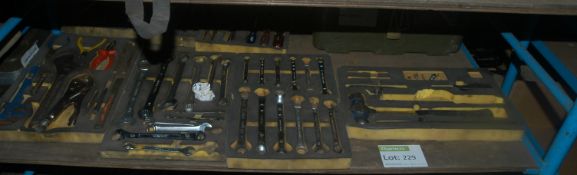Tool Kit - Hammer, Spanners, Screwdriver, Pliers, Knife, Socket Wrench