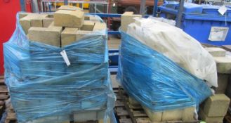 2x Pallet of Right Angle Bricks (see photo)