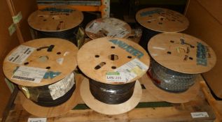 6x Reels of Anixter Cable