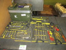 Tool Kit - Spanner, Sockets, Screwdriver, Saw, Hammer Pliers