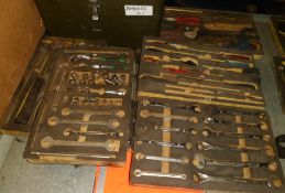 Tool Kit - Spanner, Sockets, Screwdriver, Saw, Hammer Pliers