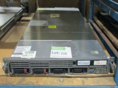 HP ProLiant DL360 G5 + 2x 146gb drives. s61