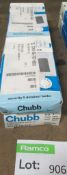 4x Chubb Castle Mortice Deadlocks