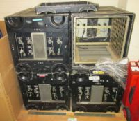 4x HF Radio Cases (Empty)