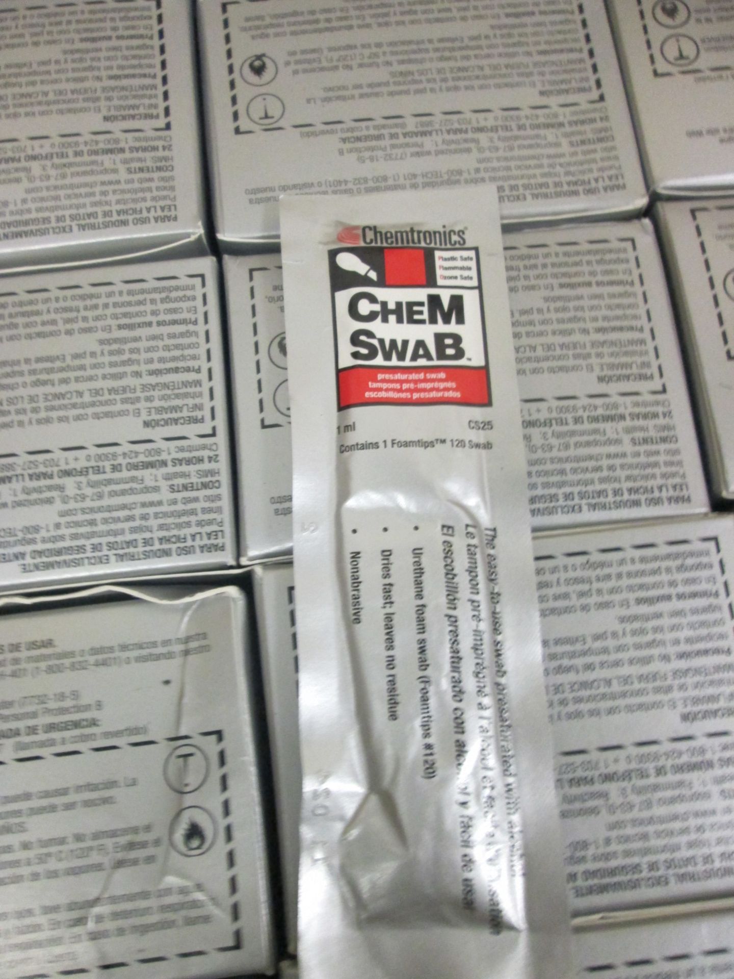 Chemtronics ChemSwabs - Approx 264 Boxes - Image 2 of 2