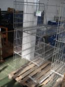 STORAGE STACKING CAGES X 3 - 38.5" W X 28" D X 19.5" H