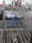 STORAGE STACKING CAGES X 3 - 38.5" W X 28" D X 19.5" H