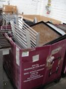 MIXED KITCHEN ITEMS - RACKING/TRAYS