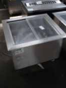 CHILLED DRINKS CONTAINER WITH SLIDING LID