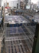 STORAGE STACKING CAGES X 3 - 38.5" W X 28" D X 19.5" H