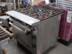 FALCON 6 RING CHIEFTAN GAS COOKER