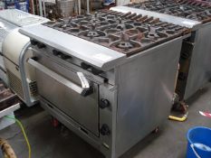 FALCON 6 RING CHIEFTAN GAS COOKER