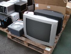 4 X TELEVISIONS AND OHP