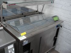MOFFAT - VCBM3 SERVERY AND HOT CUPBOARD WITH SPARE HYGIENE GUARD - 45.5 " W X 27" D X 51.5" H