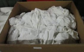 White/Cream Hand Towels - Marquis Serenity 100% Cotton)