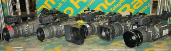 5x Sony DSR-PD150P Camcorder (As Spares)