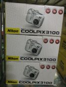 3x Nikon Coolpix 3100 Camera Sets