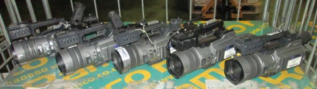 5x Sony DSR-PD150P Camcorder (As Spares)
