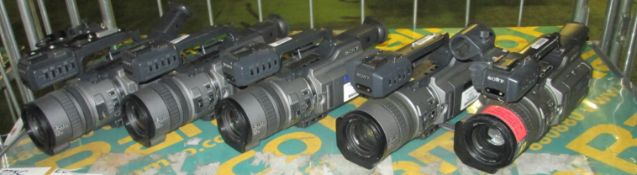 5x Sony DSR-PD150P Camcorder (As Spares)