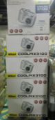 5x Nikon Coolpix 3100 Camera Sets