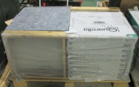18x Packs of Quarella Marble Granite QuartzTiles 60x60cm