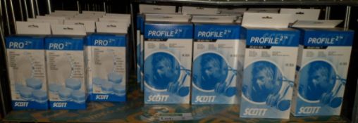 18x Scott Ready-Pak Profile 2 fack mask, 18x Scott Pro 2 Filters