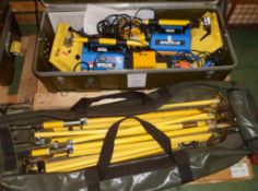 Portable lighting kit - Supalite K9 Floodlight assemblies - Tripods in carr