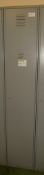 Single door personnel locker - no key