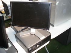 DELL OPTIPLEX 780 PC + Monitor.