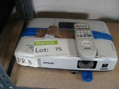 EPSON 3 LCD projector.