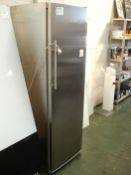 LIEBHERR full size stainless steel fridge.